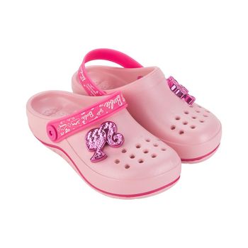 Sandalia-Babuche-Rosa-Kids-Brilho-|-Barbie-Tamanho--23---Cor--ROSA-1